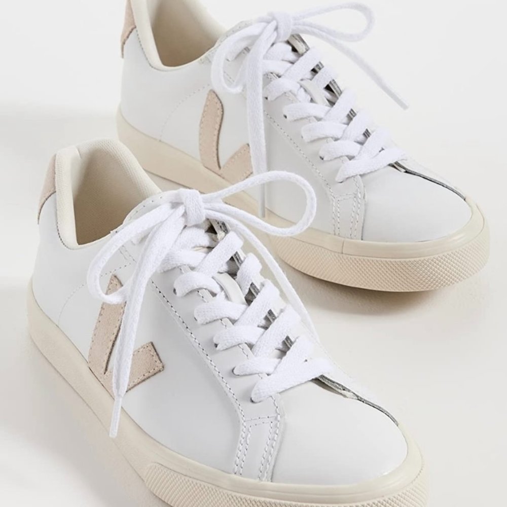 Veja Esplar Logo Sneakers White/Cream Size 43